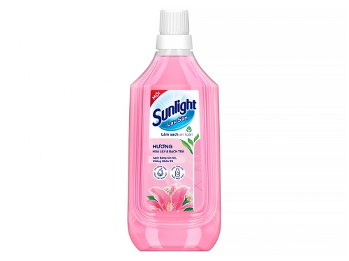 Nước lau sàn Sunlight hoa lily & bạch trà 1kg