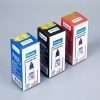 Mực đóng dấu GuangBo 28ml 3 màu xanh - đỏ - đen