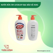 Nước rửa tay Lifeboy NRT bạc bảo vệ 450g